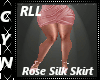 RLL Rose Silk Skirt