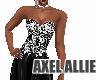 AA Silver & Black Gown