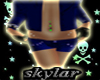 -SKY- Blue Shorts