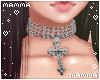 𝓶. cross choker