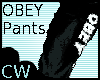 OBEY pants [m]