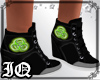 GreenToxic SneakerWedges