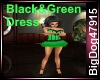 [BD]Black&GreenDress
