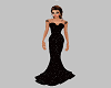 sparkly black gown