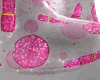 Pink White Shiny Boots
