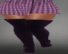 Thigh High Purple Boots