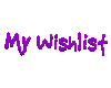 My Wishlist AnimatedStkr