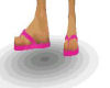 Hot Pink Flip Flops