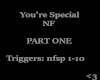 You're Special NF PT.1