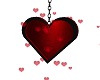 heart on chain lamp /ani