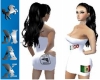 mini dress mexico white