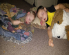 My grandsons sleeping