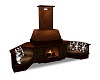 Winter Lodge Fireplace