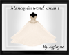 manequin wedd cream 