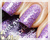 *MG*Violet Party Nails