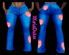 eKD  Pink Heart Jeans