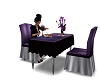 PURP,BLK  COUPLES TABLE