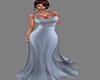 Warm Pale Blue Gown