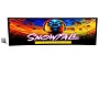 Snow Fall Curved TV