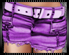 V| Purple Jean Skirt
