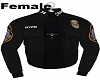 Police Shirt 2 Black F