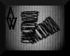 [AW]Long Black Bracelets