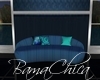bp Boho Blue Sofa
