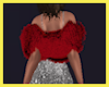 Di* Red Fur Wrap