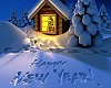 Happy New Year in Snow..
