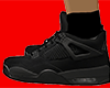 Jordan 4 X BLACK  F