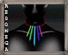 Neon Rainbow Necklace