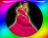K Rose Satin Dress