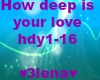 How deep is ur love, rmx