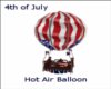 July 4th Hot Air Balloon