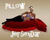 Red Pose Pillows