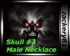 Male Skull 3 Necklace
