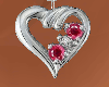 [m58]Heart Earrings