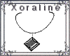 (XL)Blk/Blk Dia Choker
