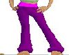 Purple Flare Pants