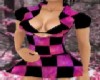 [*Tifa*]checker dress