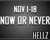 Now Or Never