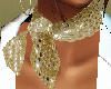 Gold Sequin Scarf