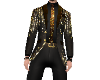 New Year Black Gold Suit