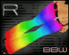 !f Jeans BBW Rainbow