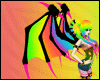 (Rainbow Demon Wings)