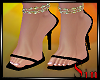 Black & Gold Heels