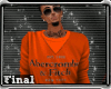 T|V A&F Sweater Orange