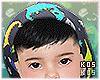 Kids Dino Hood + Sticker