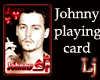 johnny playing card