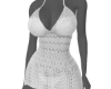 MC| Knit Mini Dress Whit